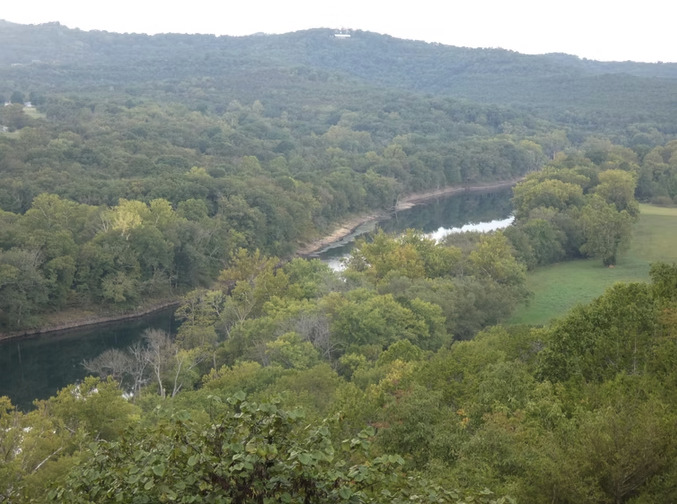 Cliffside cabin morning light on the deck