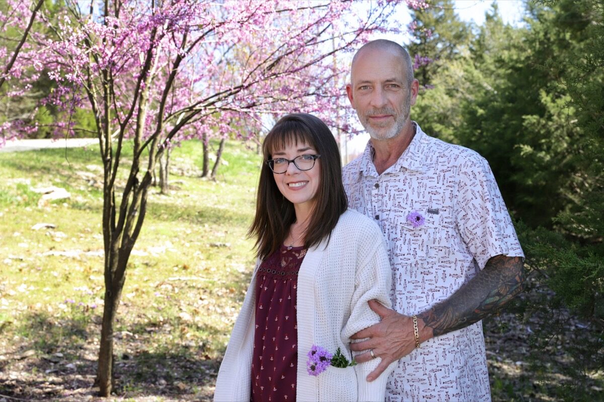 Art and Amy at White River Cabins